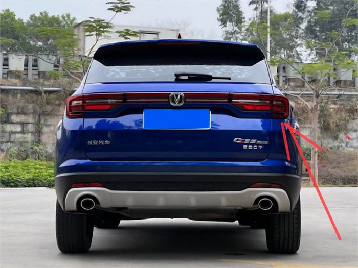 Фонарь задний правый Changan CS35Plus NEW 21- S111F2805030701AB