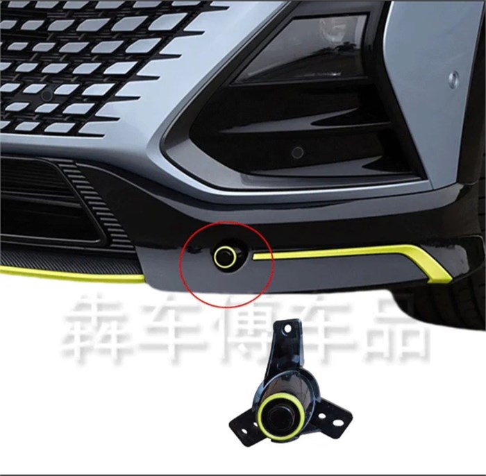 Накладка бампера переднего левая Changan UNI-T S202F2713012701