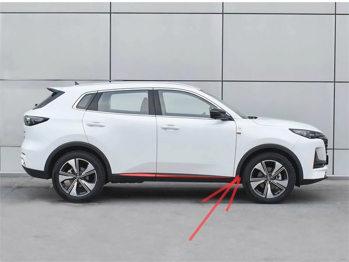 Накладка арки передняя правая Changan CS55 Plus S203F2709020600