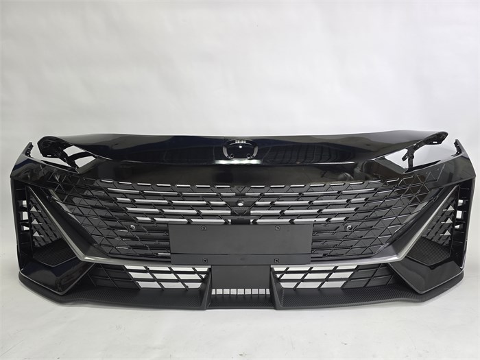 Бампер передний в сборе Changan UNI-V (глубокий черный) C281F2713011501-4