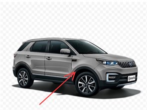 {{photo.Alt || photo.Description || 'Накладка крыла передняя правая (защита крыла, молдинг) Changan CS55 S2010980601 — НОВАЯ'}}
