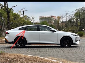 {{photo.Alt || photo.Description || 'Накладка стойки задней правой двери Changan UNI-V'}}