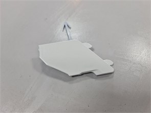 {{photo.Alt || photo.Description || 'Заглушка буксировочного крюка переднего бампера Changan UNI-K - CD569F2713011600 БЕЛЫЙ'}}