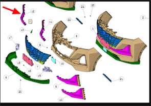 {{photo.Alt || photo.Description || 'Накладка бампера передняя правая Changan CS55 Plus / UNI-S — НОВАЯ'}}