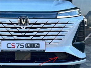 {{photo.Alt || photo.Description || 'Накладка переднего бампера левая (решетка) Changan CS75 Plus III рестайлинг S311F2713017300'}}