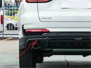 {{photo.Alt || photo.Description || 'Заглушка заднего бампера буксировочного крюка Changan CS85 Coupe — НОВАЯ'}}